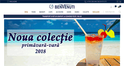 Desktop Screenshot of benvenuti.ro